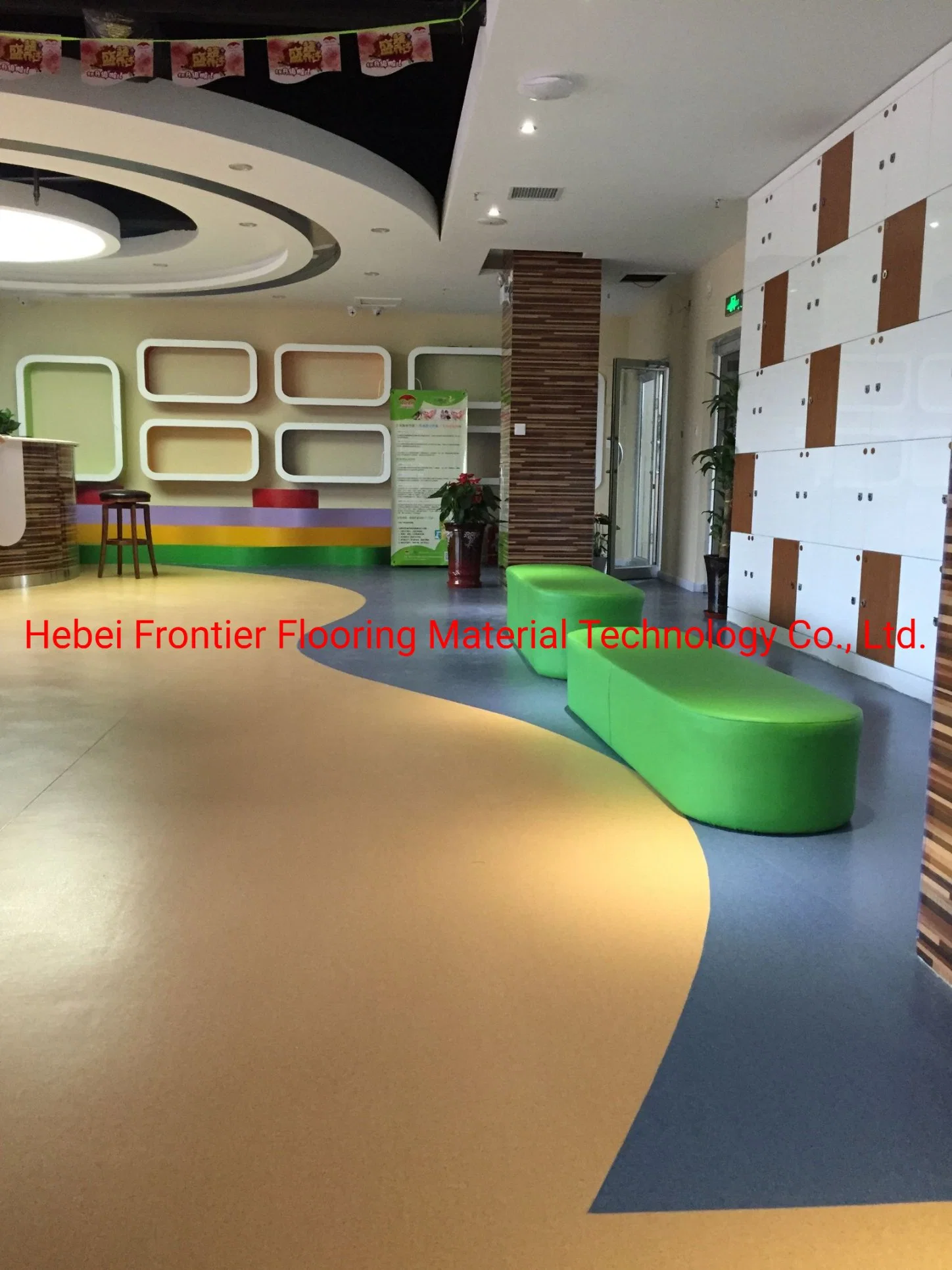 PVC Homogeneous Flooring for Hospital 2.0mm Thickness Cheap Floor