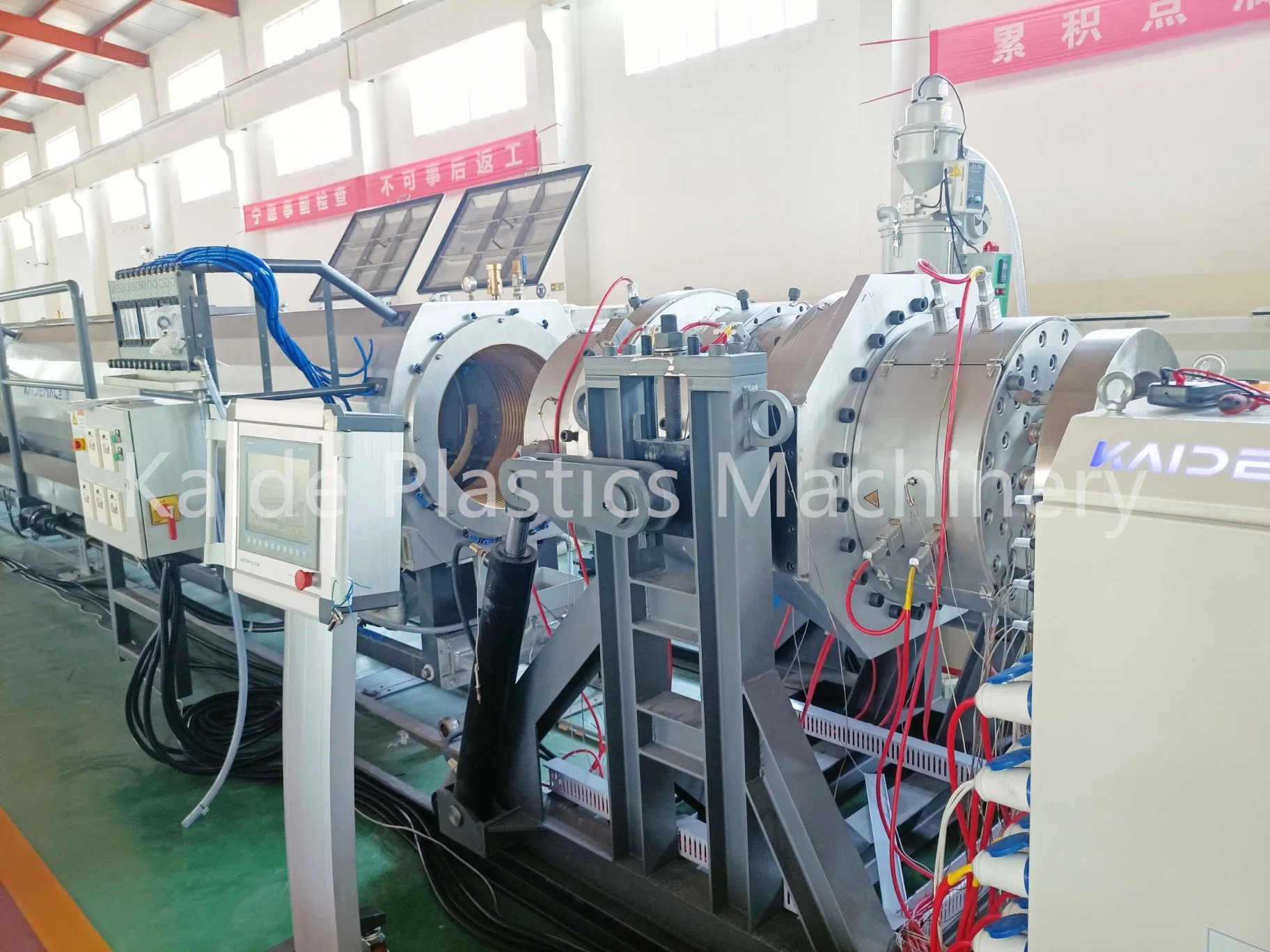 Water Plastic HDPE630mm Pipe Production Line for HDPE Pipe Extruding Plastic Extruder PE Pipes Machine