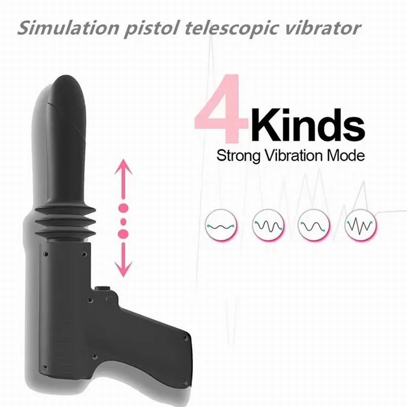 Amz Hot Sale Sex Toy OEM Factory Wholesale/Supplier Hot Thrusting Gun 2022 Latest Vibrator Massage for Women