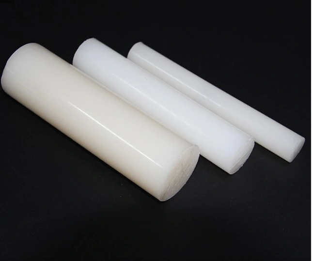 PVDF Fluoropolymer Dia 15mm Excellent Chemical Resistance PVDF Rod