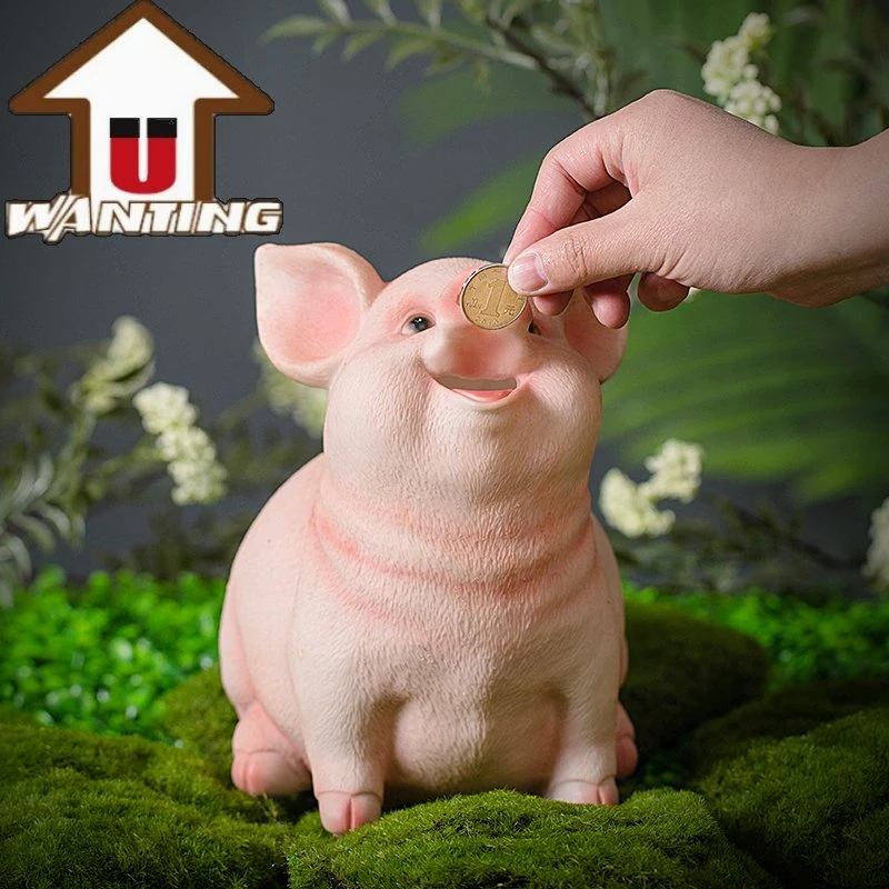 High quality/High cost performance  Pig Sink Flower Pot Functional Ornament Sculpture Home Decor Craft