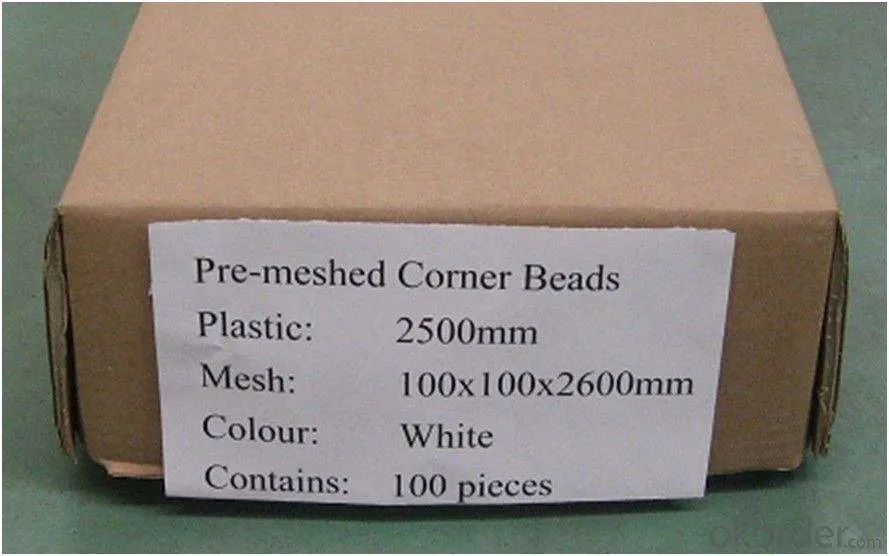 PVC Corner Beads with Fiberglass Mesh Manufacture