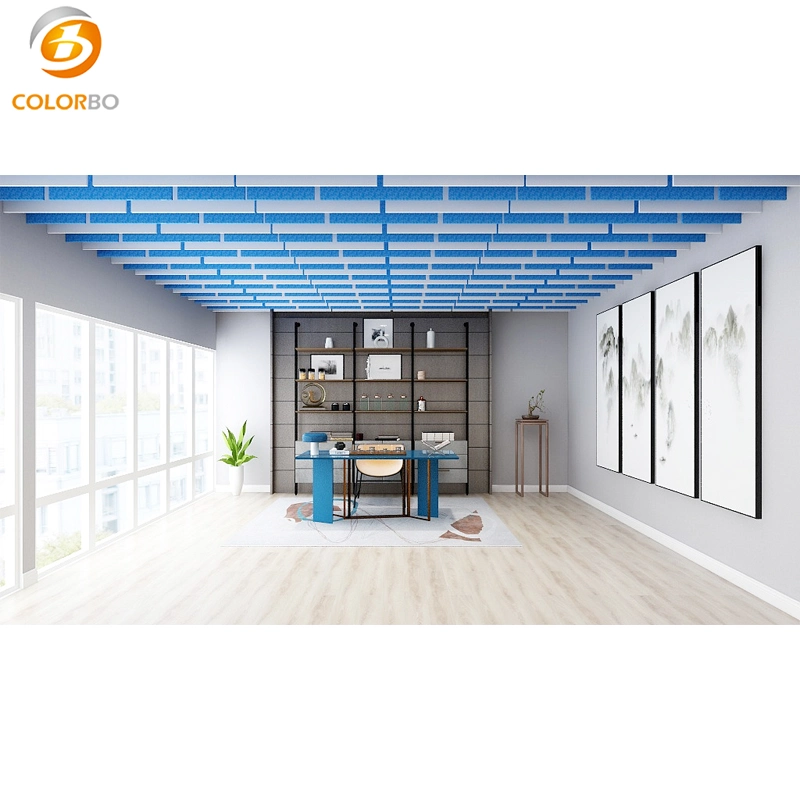 Carton Packed Sound Absorption Pet Ceiling Covering Decorative Panel with Cheap Price