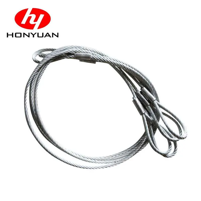 Different Sizes Galvanized Steel Wire Lifting Rope