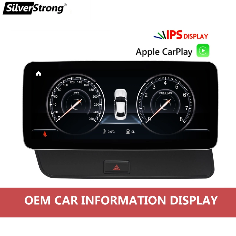 CarPlay de navegação GPS para carro Android Silverstrong para Audi Q5 2009 -2016