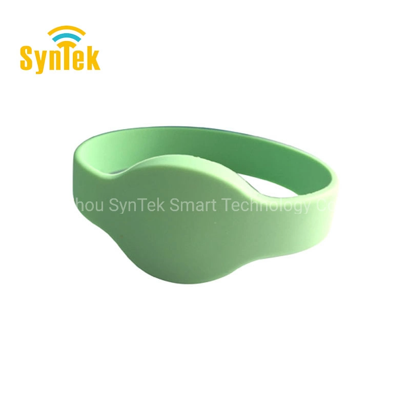 Medical Grade Silicone RFID 13.56MHz Wristband