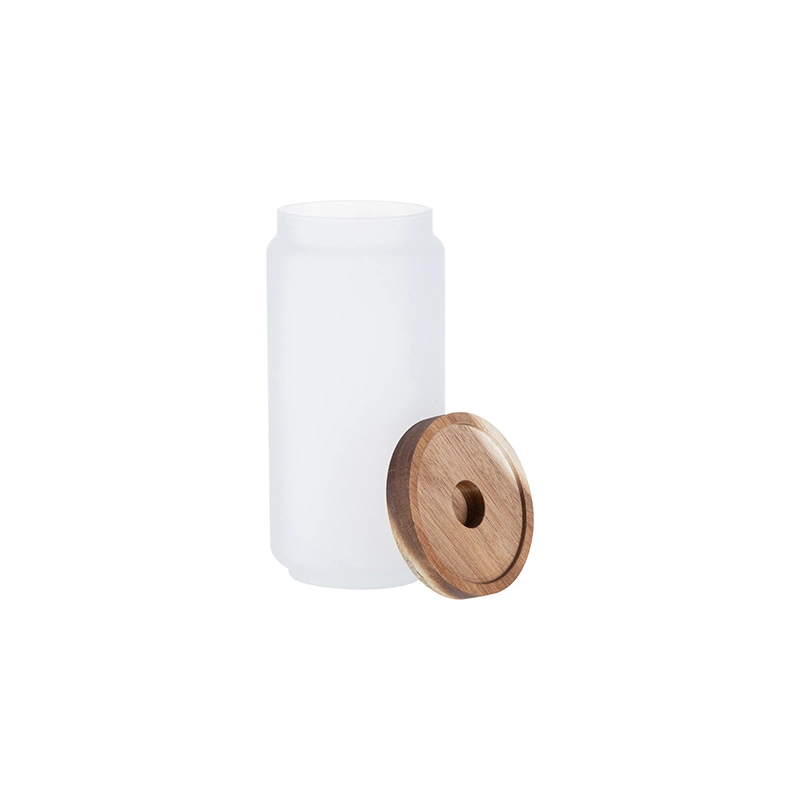 Sublimation Blanks 950ml Glass Storage Jar with Wood Lid