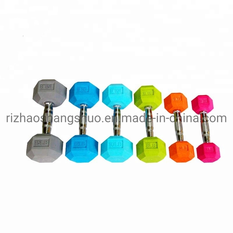 Colour Adjustable Dumbbell Set Hexagon Dumbbell