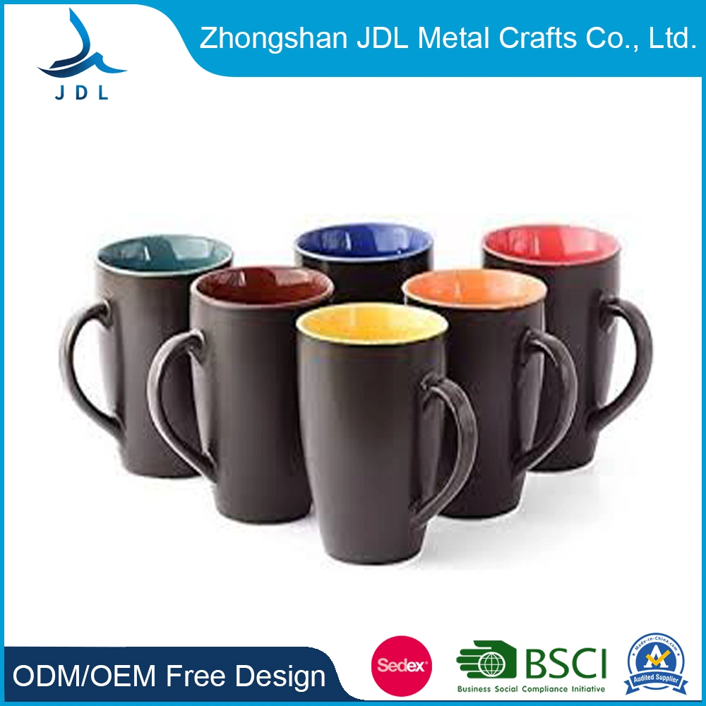 Promotional Gift Custom Color 11oz Ceramic Coffee Mug with C-Handle From China (20)