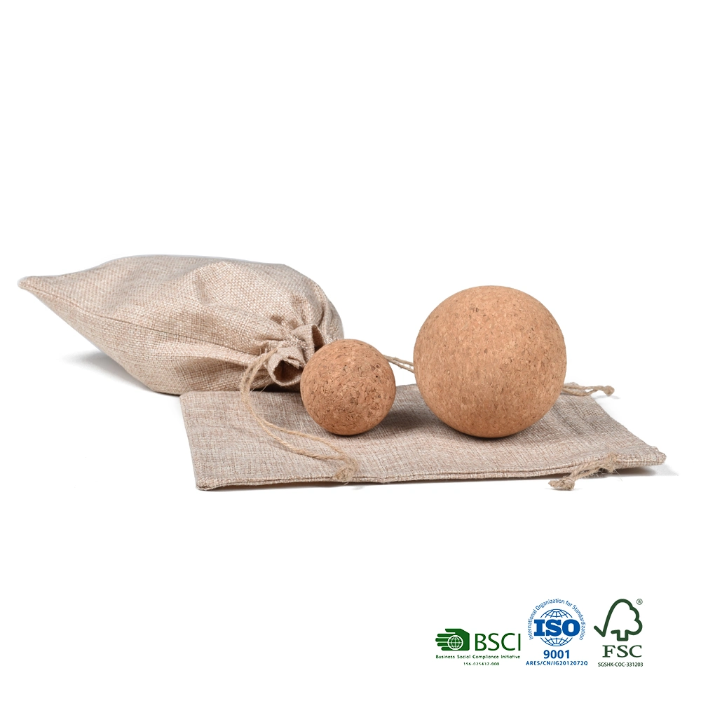 Portugal Imported Cork Raw Materials Low Carbon Environmental Protection Yoga Massage Ball