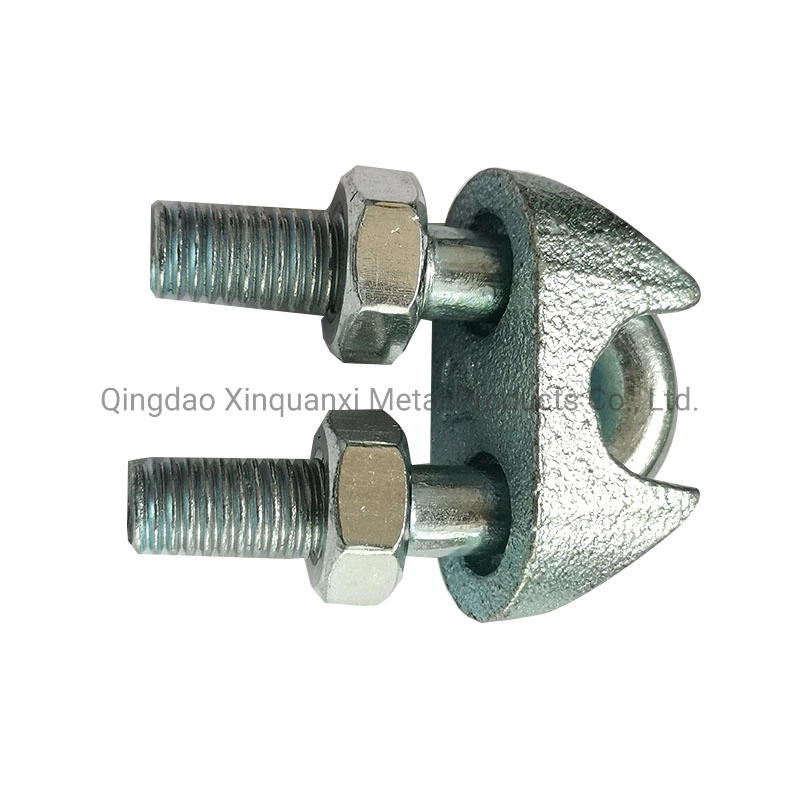 China maleable Clip Cable galvanizado DIN741 clips