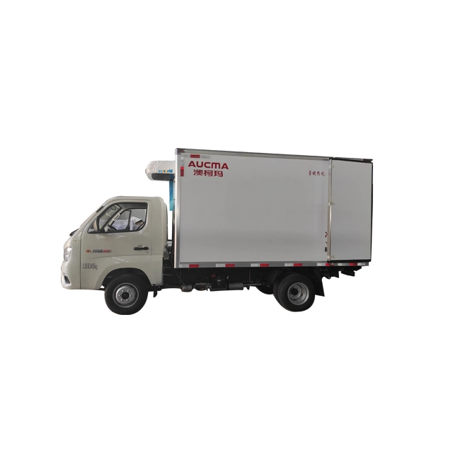 CE Front Mounted DC12V/24V Copper Tube Evaporator R134A 7 Cubic Meters Split Engine Driven Light Truck Reefer Unit