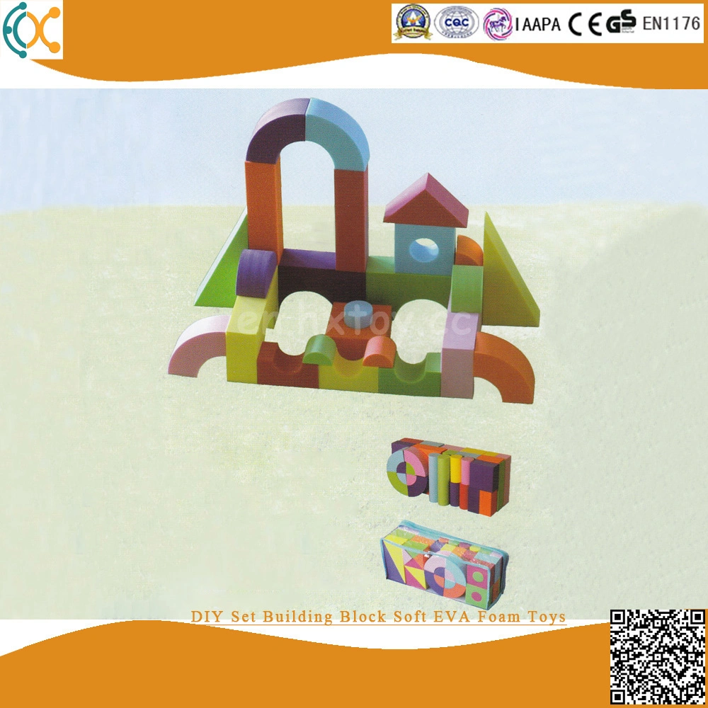 Kids Safe créatif Soft de couleur vive des blocs de construction en mousse EVA