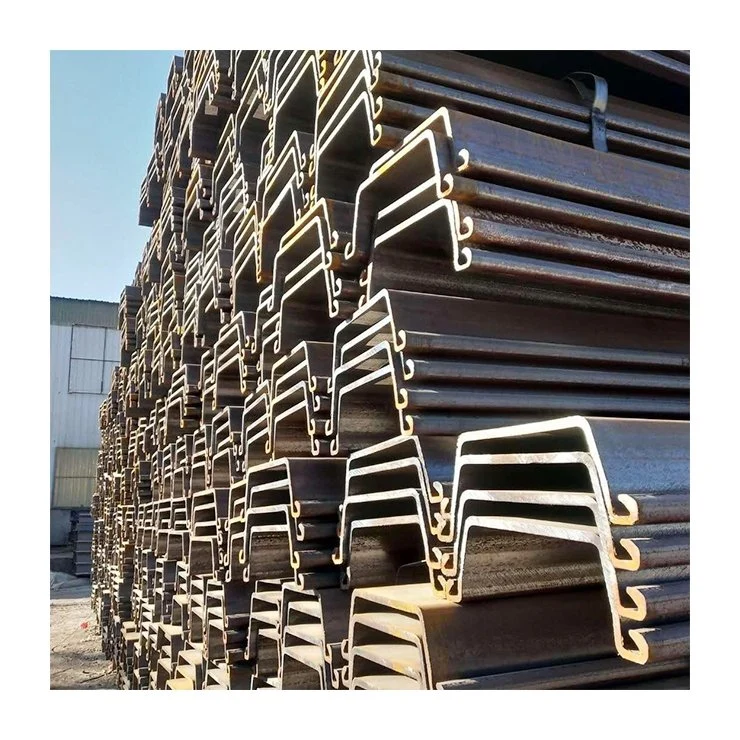 Hot Rolled Q235 Ss400 ASTM A36 Q345 Steel Sheet Pile Building Materials