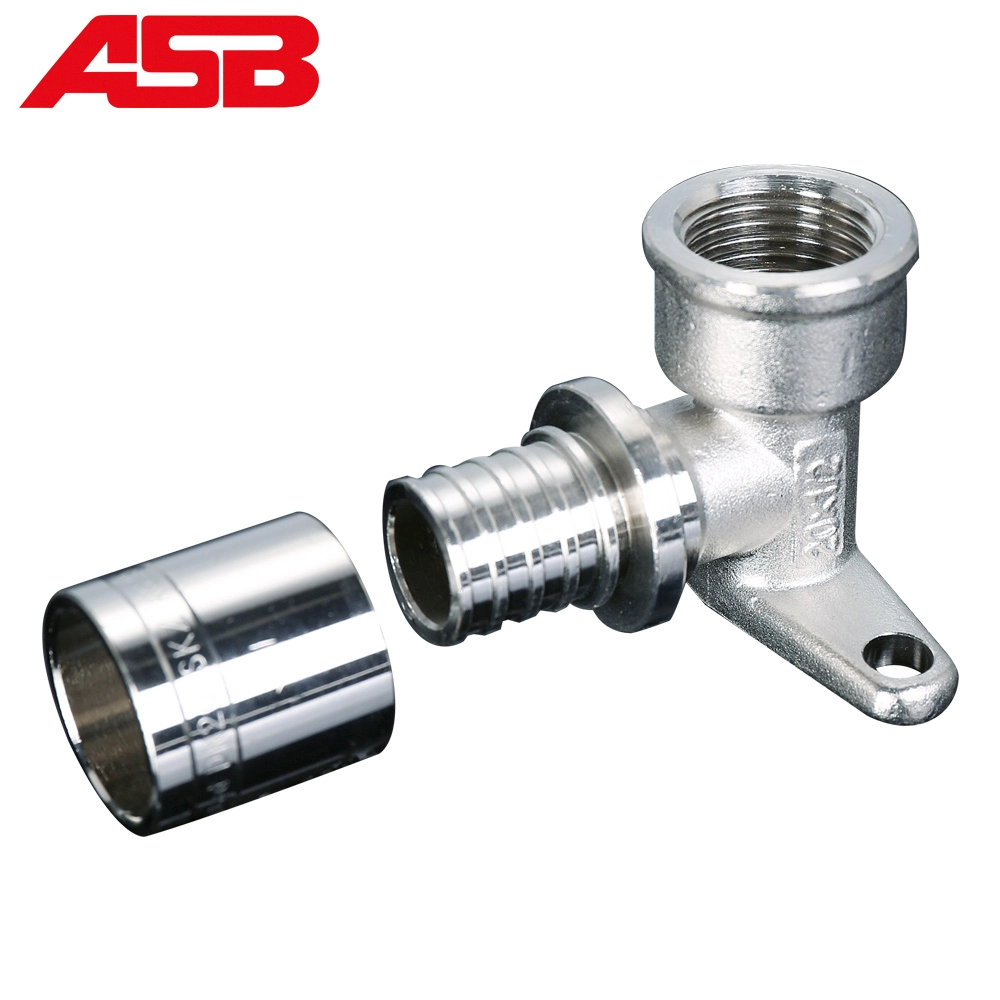 Asb Multilayer Composite Pex Pipes Connected with Brass Press Fittings for Plumbing Supply System