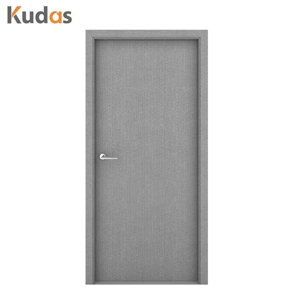 Puertas interiores Kudas Madera Chapa de madera de madera natural HDF Puerta