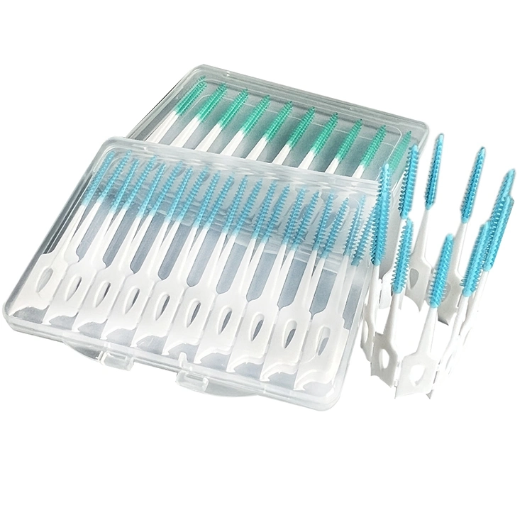 Lk-S31b Dental Silicone Interdental Brush Pick Price