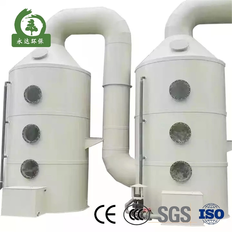 Best Seller Environmental Protection PP Acid Mist Treatment Equipment Tail Gas Adsorption Purification Equipment