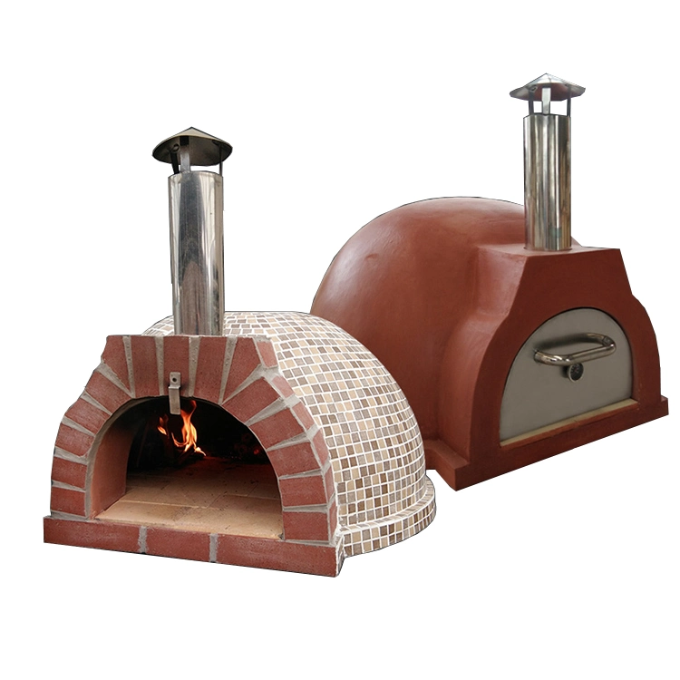 Neuer Typ hitzebeständiger Outdoor Holzkohle rauchloser BBQ Grill Ofen Holzofen Pizza Ofen