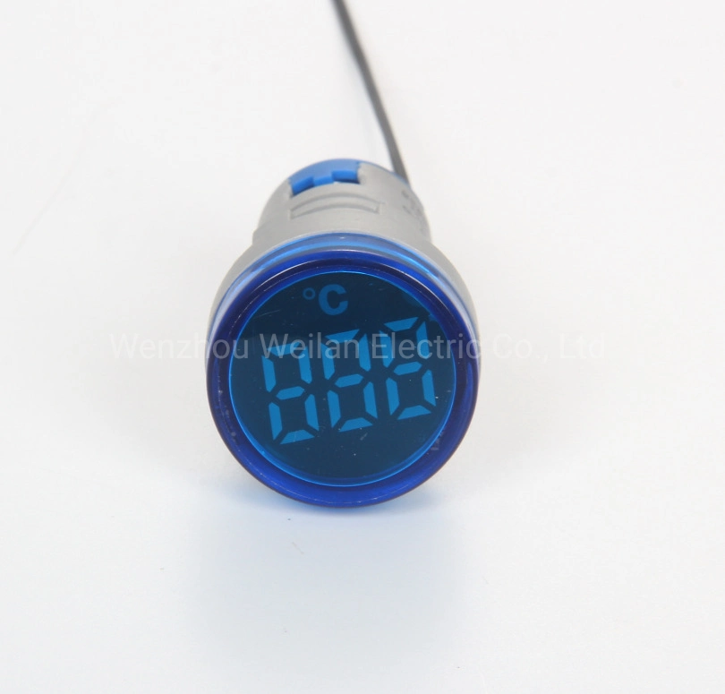 High-Precision LED Digital Display Thermometer Temperature Meter with Indicator Light