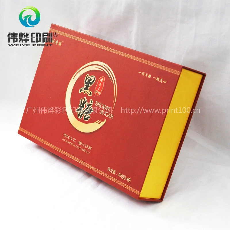 Red Rigid Paper Printing Box for Regimen Oral Liquid