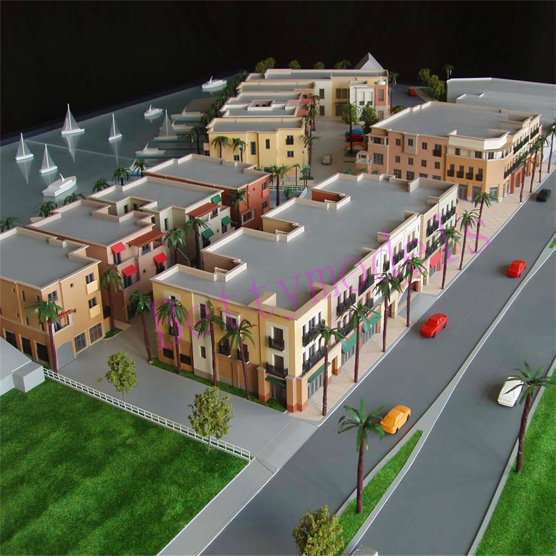 Seaside Resort Hotel Scale Model Building Custom Villa House Physical Models