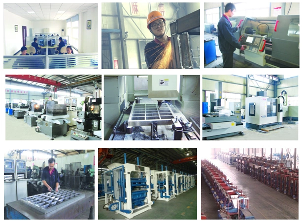 Half-Auto Block Forming Machine and Paving Brick Production Line