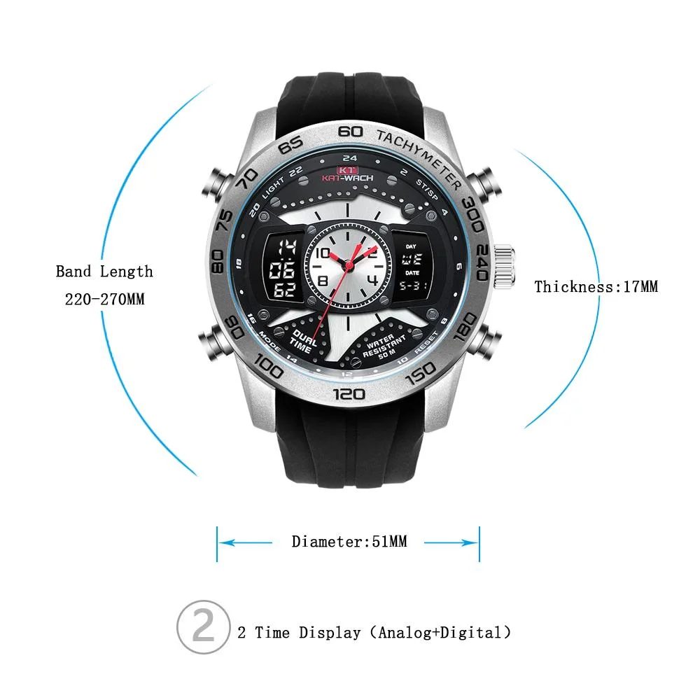 Watches Man Watches Digital Watch Quality Watches Quartz Custome Wholesale/Supplier Sports Watch Promotion Watch