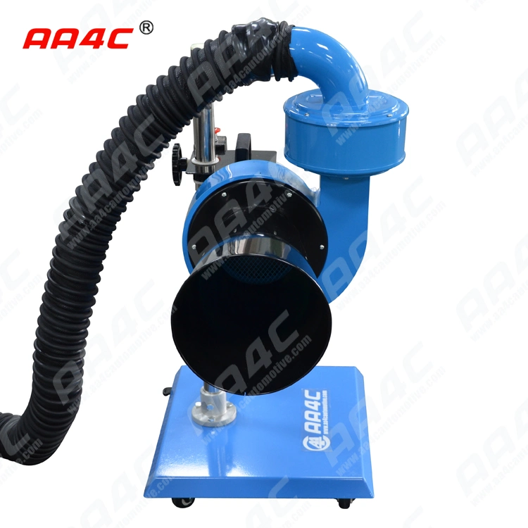 AA4c Car Exhaust Extracting System Auto Vehicle Exhaust Dolly for Car with Single or Dual Pipe Control Customize Size