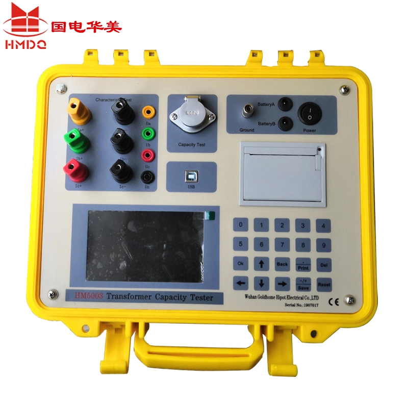 Short Circuit Impedance Test No Load Test Transformer Capacity Characteristic Tester