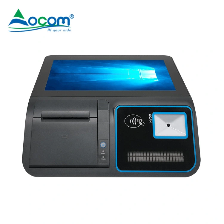 POS Terminal Android NFC Printer J1900 Kasse 1366*768 Auflösung Mit 11,6 Zoll Touchscreen-Monitor