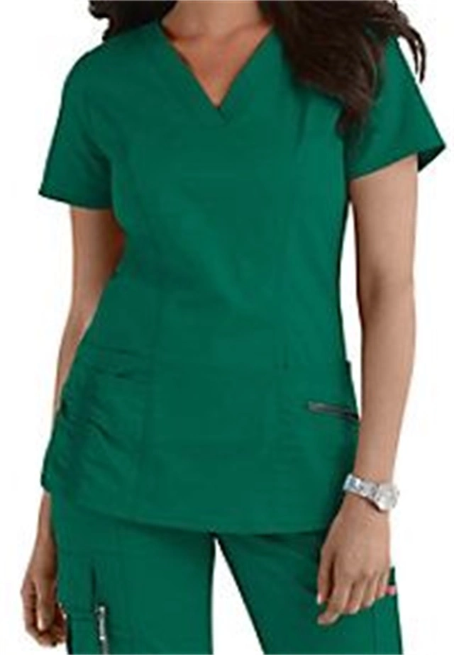 Fashion Design Anti-Wrinkle Dental Nurse Adar Medical Scrubs Shirts