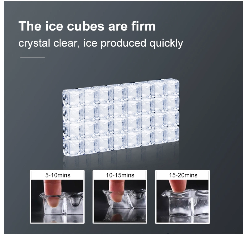 آلة صانعة الثلج التجارية بسعر تنافسي واحترافي 45 كجم / 24 ساعة بالجملة