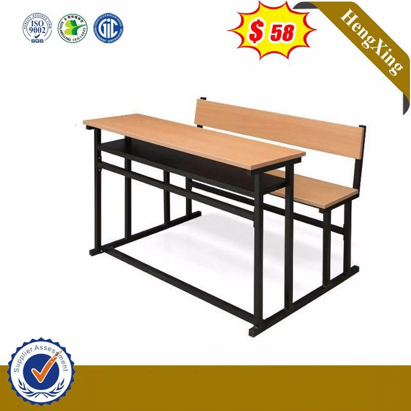 Modern Double Seats Wooden School Classroom Kids Children Baby Furniture