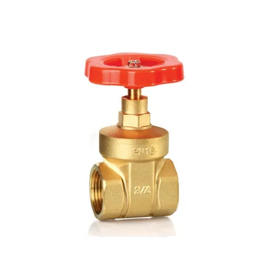 High quality/High cost performance  Wheel Handle Forged Brass Gate Valve Female Threads