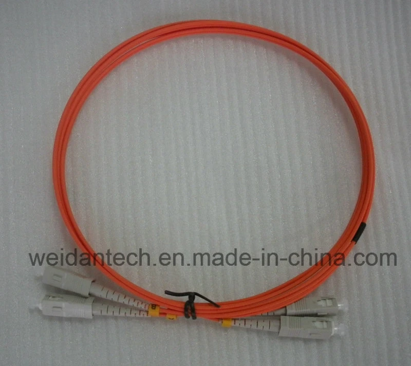 LC-LC Multimode Duplex Om2 Fiber Optic Cable Patch Cord