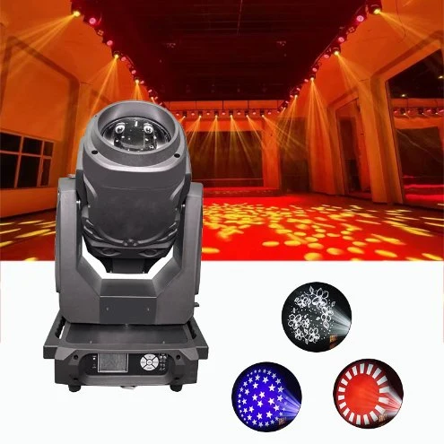 Черный DMX Sharpy Legida Профессиональный светодиодный индикатор дальнего света 17r 400W перемещения фары направленного Miving освещения сцены головки блока цилиндров