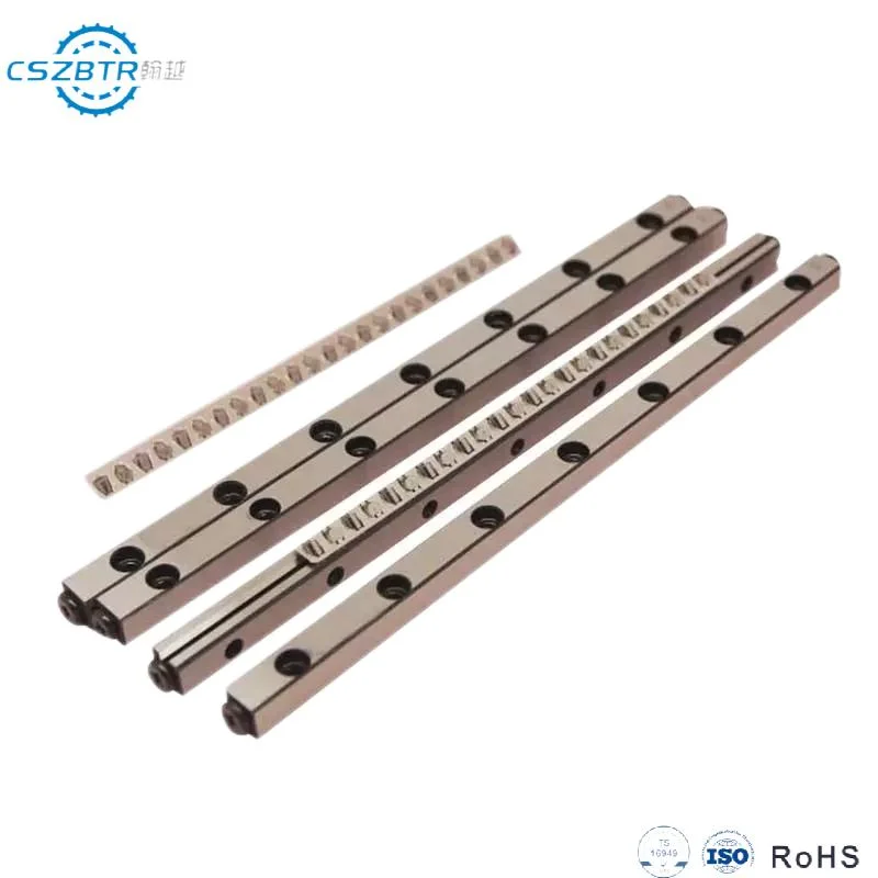 Cage en laiton à rouleaux croisés, rail de guidage de précision V VR4-400h*39z Pour rail de guidage linéaire CNC