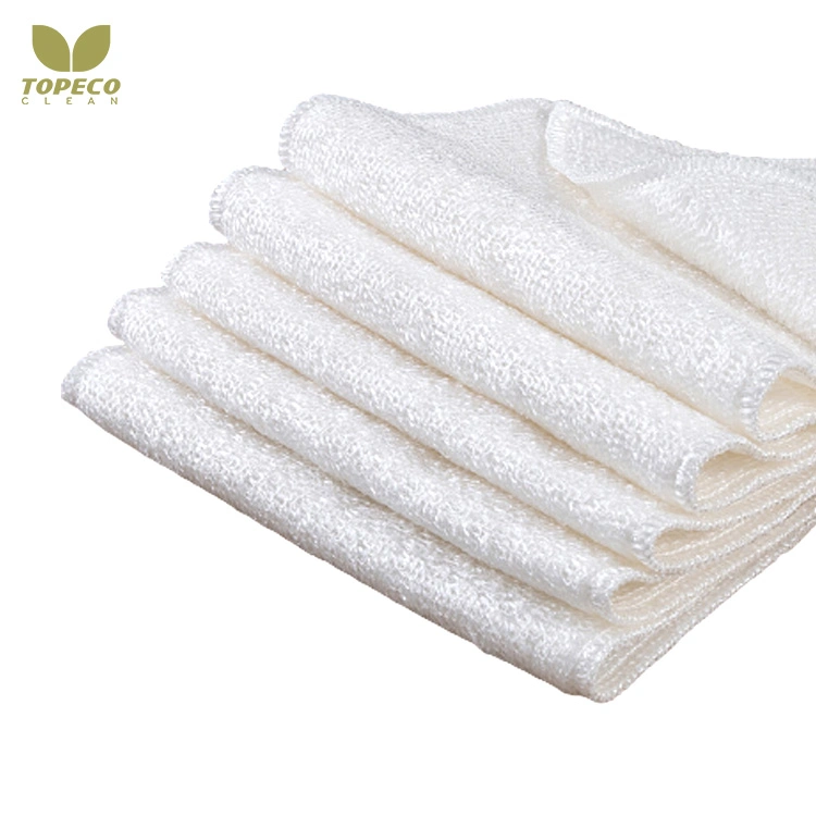 Topeco Reusable White Bamboo Kitchen Cloth