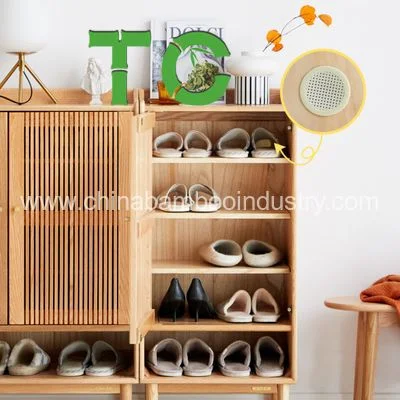 High quality/High cost performance Bamboo Shoe Storage Cabinet, Freestanding Shoe Rack Storage Organizer