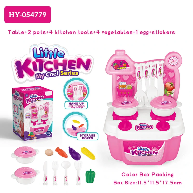 Enfants Prétendent Jouer Accessoires de Jeu Outils Simulés Ustensiles de Cuisine Casserole Vaisselle Légumes Enfants Comida De Juguete Jouets de Cuisine