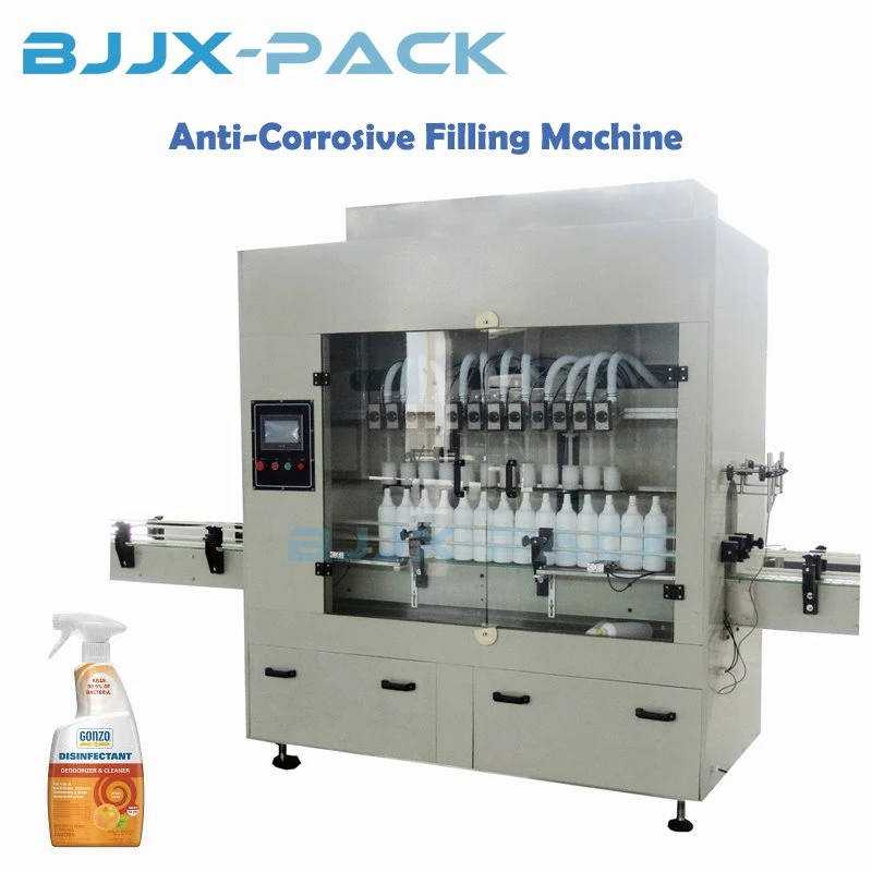 Anti Corrosive Strong Acid Toilet Cleaner Washroom Cleaner Liquid Filling Machine