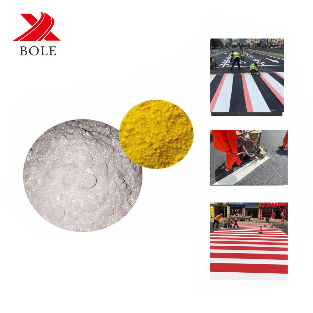 Yellow White Hot Melt Thermoplastic Reflective Road Marking Paint