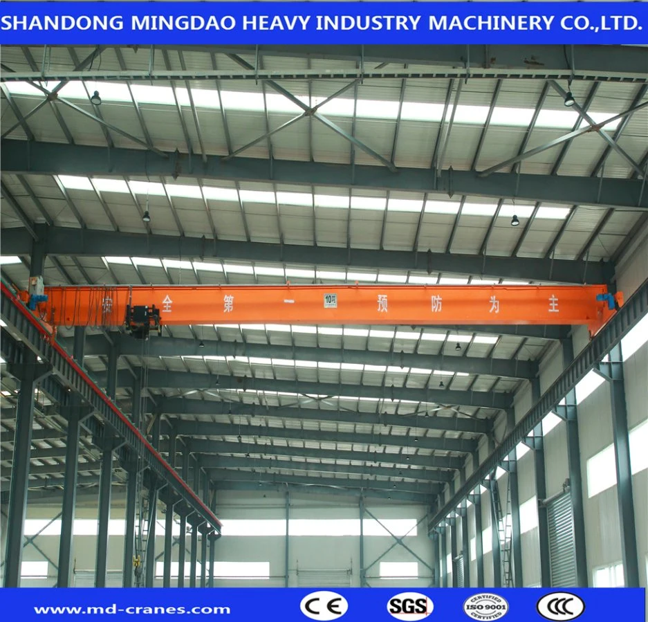 ISO/CE/SGS Approved New Design 5t 15t 30t to 300t Lift Capacity Construction Equipment Highest Work Class European Wire Rope Hoist Single Girder Overhead Crane