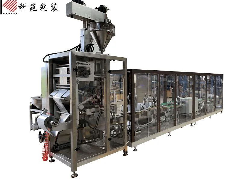 Automatic Vertical Brick Pouch Vacuum Packaging (Packing) Machine for Powder Product Yeast Coffee Powder, Biological Enzyme Preparations Additive