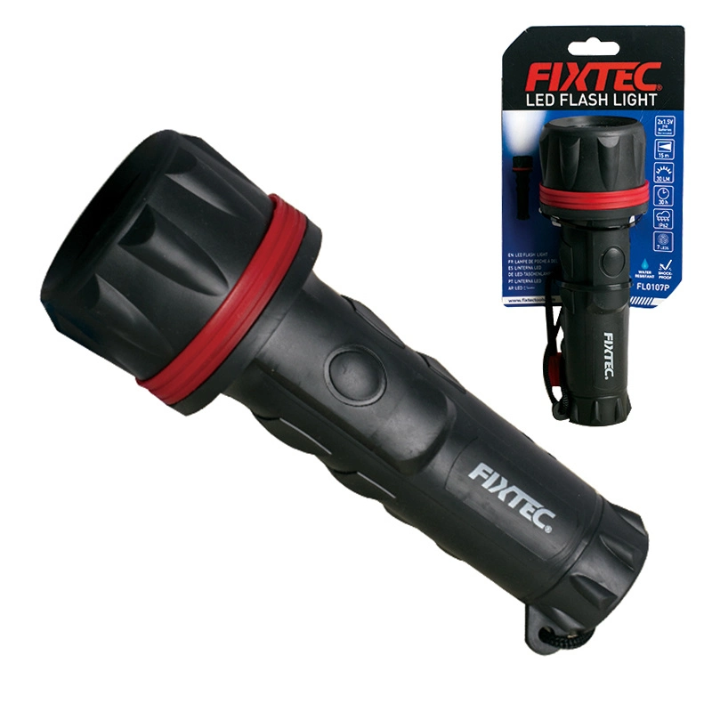 Fixtec PP+PVC Mini LED recargable 12lm/30LM linterna LED con 3 /7 Fuente LED