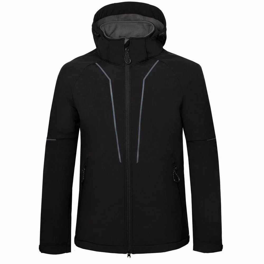 Heißer Verkauf Herren Linie Soft Shell winddichere Jacken tragen für Herren Outdoor Klettern Custom Logo Kapuzen Wasserdichte Softshell Jacke