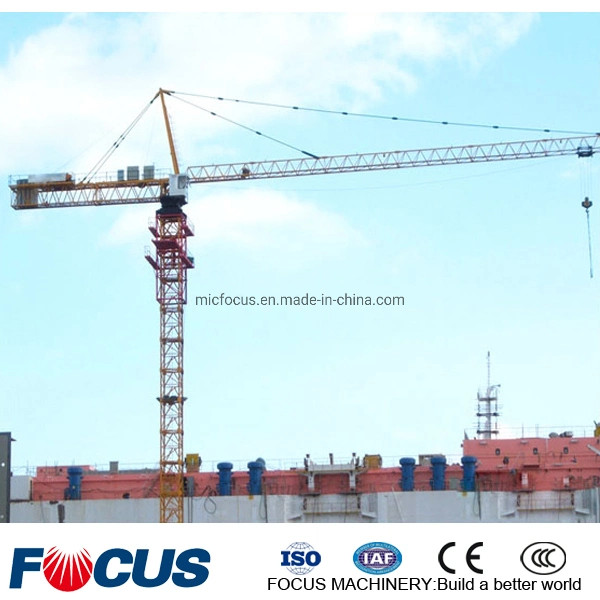 Self Erecting 3/4/6/8/10 Tons Tip Load Topless Tower Crane Price in Bangladesh