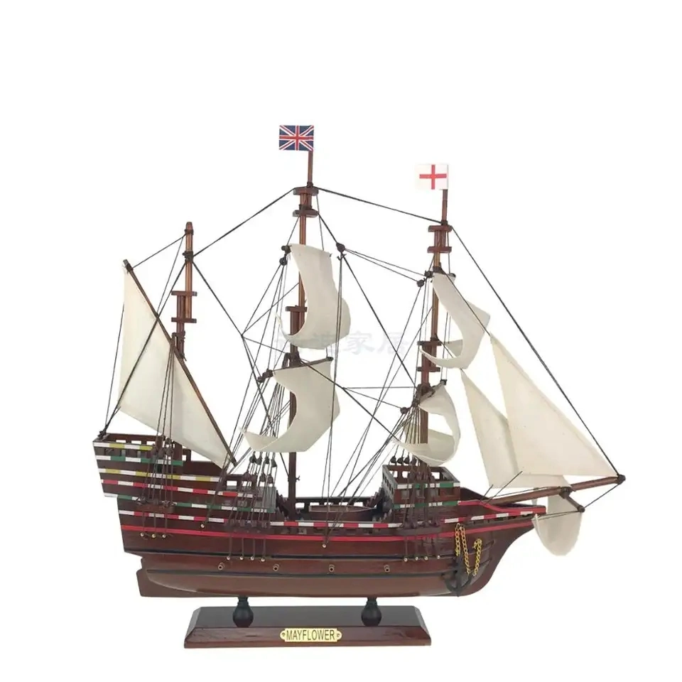 Crafts Nautical Equipment Pirate Wooden Ship Model Craft