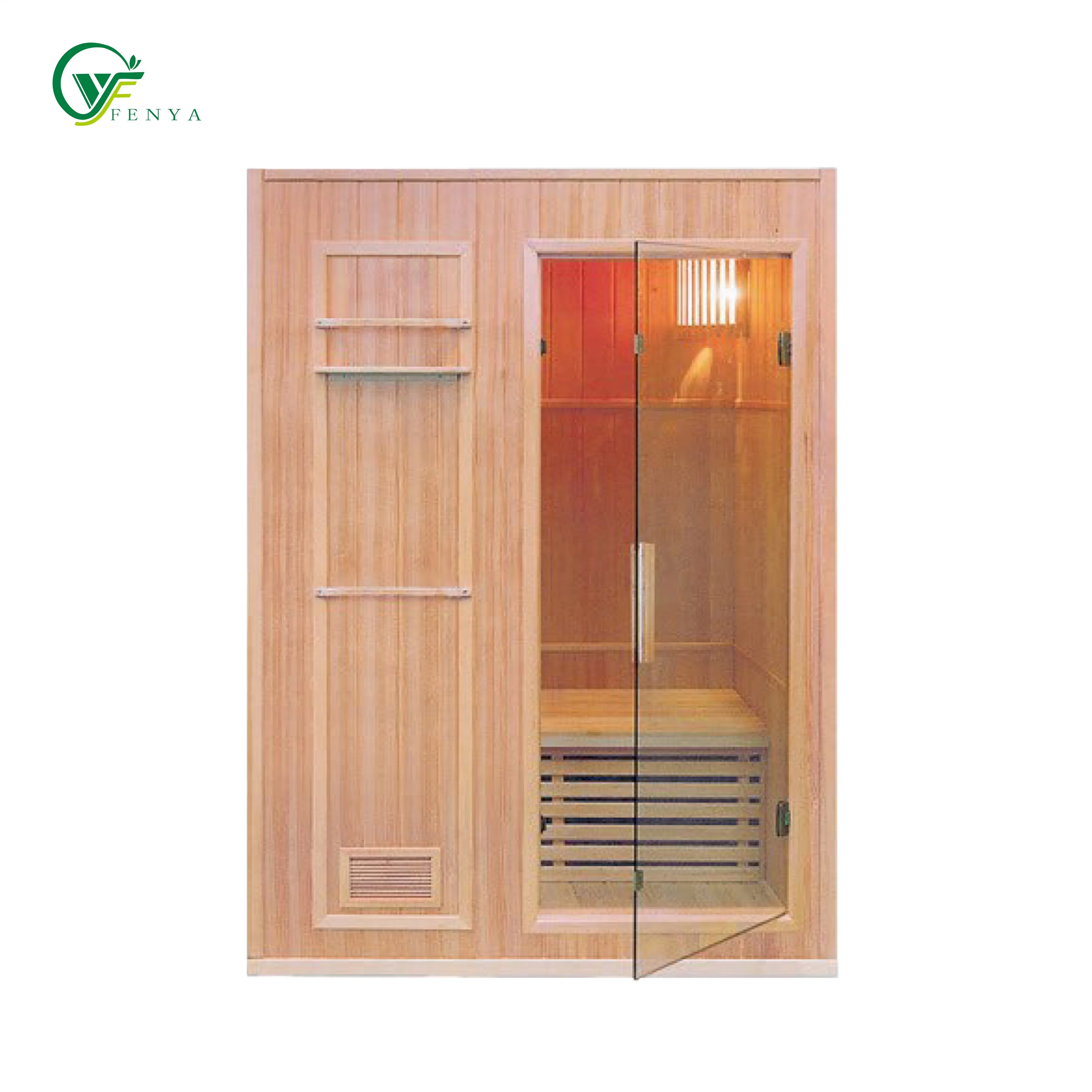 Finlandia el hogar tradicional sauna de vapor seco para 2 personas Precio